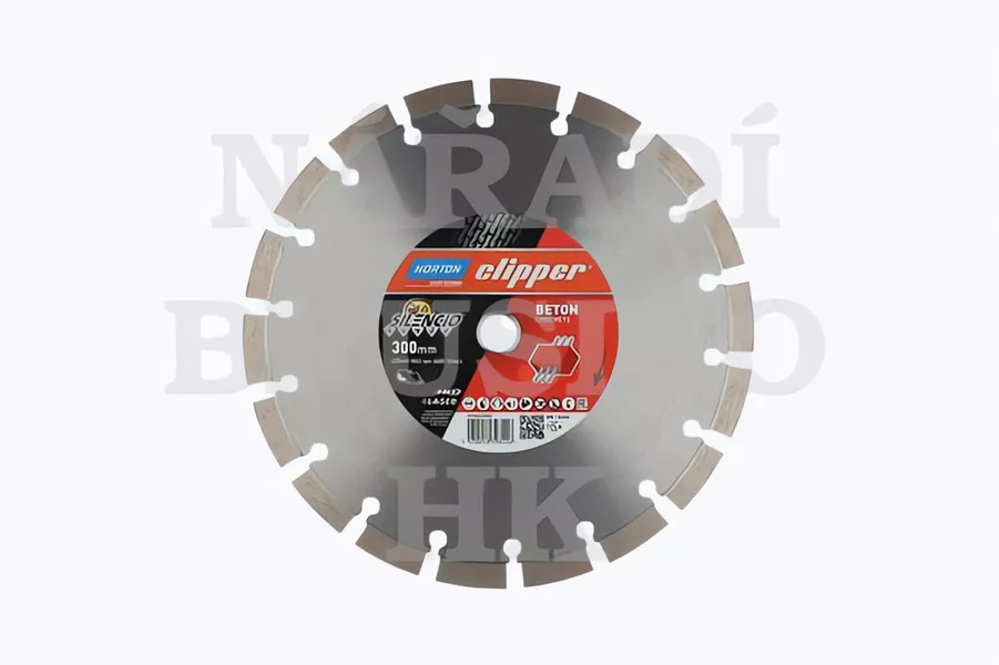 Diamantový kotouč 400x20 EXTREME SILENCIO BETON na beton železobeton, stavební materiály Norton Clipper