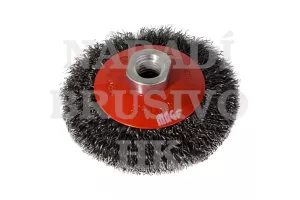 Drátěný kartáč pr. 100-0,30 mm M14 miskový vlnitý