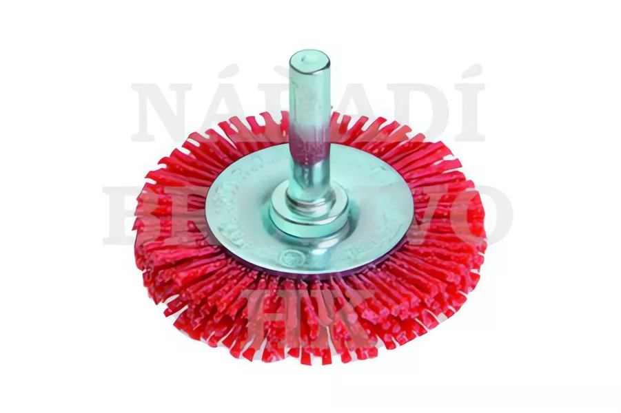 Drátěný kartáč pr. 50-8 mm stopkový NYLON Festa