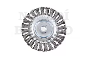 Kartáč drátěný pr. 125-0,50 mm M14 copánkový