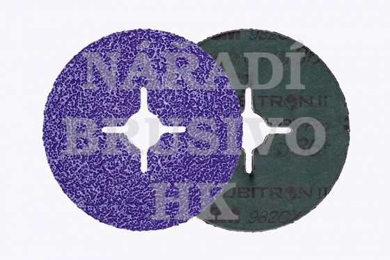 Vulkanfíbrový brusný disk 125x22 P 36+ 982CX PRO na ocel a nerez 3M