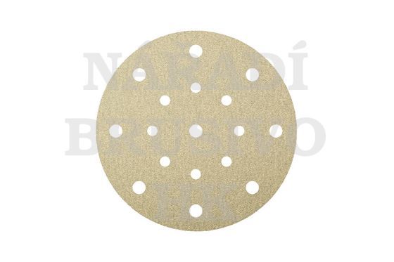 Brusný papír na suchý zip disk 150 P 150 /17 PS33BK na barvu, lak, tmel, dřevo, umělou hmotu Klingspor