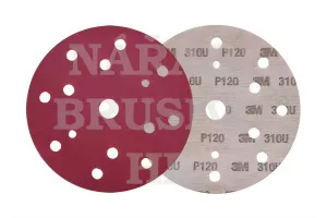 Brusný papír disk 150/15 P 240 HOOKIT 310U na suchý zip