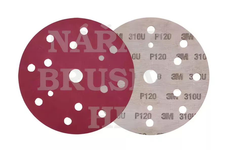 Brusný papír disk 150/15 P 240 HOOKIT 310U na suchý zip 3M