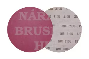 Brusný papír na suchý zip disk 150 P 240 PS21FK na ocel, nerez, kovy univerzálně