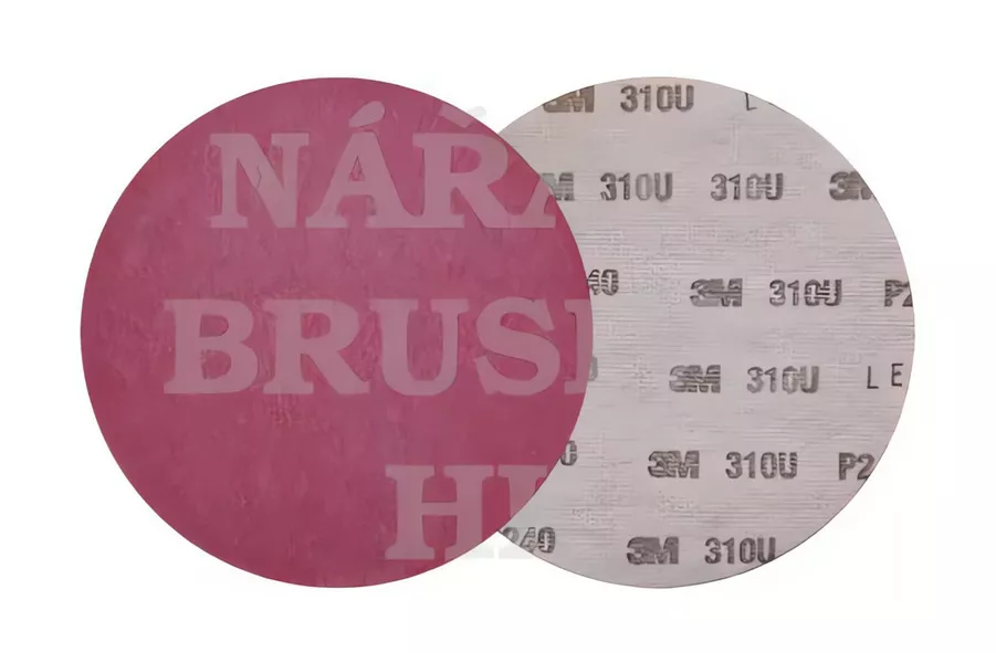 Brusný papír disk 150 P 120 HOOKIT 310U na suchý zip 3M