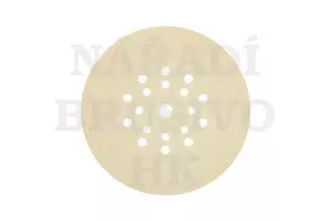 Brusný papír na suchý zip disk 150/19 P 180 PS33BK na barvu, lak, tmel, dřevo, umělou hmotu