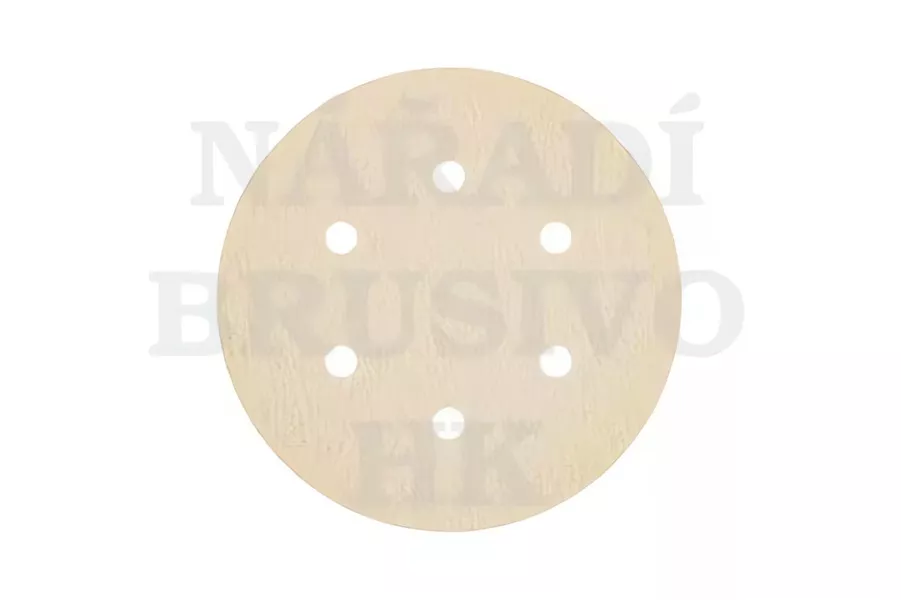 Brusný papír na suchý zip disk 150/6 P 220 PS33BK na barvu, lak, tmel, dřevo, umělou hmotu Klingspor