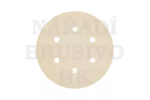 Brusný papír na suchý zip disk 150/6 P 80 PS33CK GLS3 na barvu, lak, tmel, dřevo, umělou hmotu
