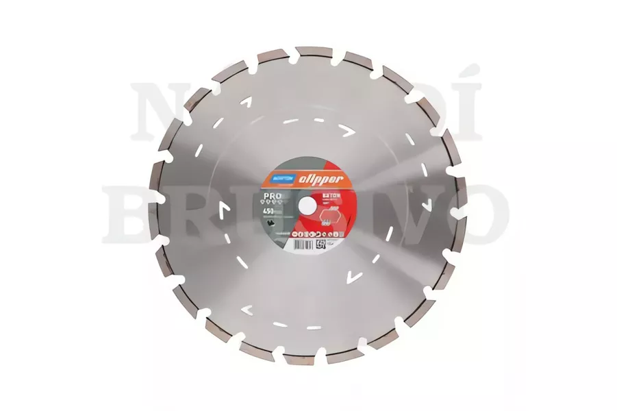 Diamantový kotouč 450x25,4 PRO BETON SOFT na zralý beton, armovaný beton, tvrdý materiál, stavební materiál Norton Clipper