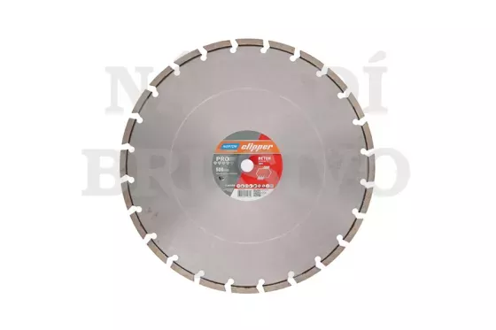Diamantový kotouč 500x25,4 PRO BETON SOFT na zralý beton, armovaný beton, tvrdý materiál, stavební materiál Norton Clipper