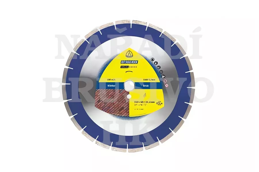 Diamantový kotouč 500x60 DT900KHX Speciál na klinker Klingspor