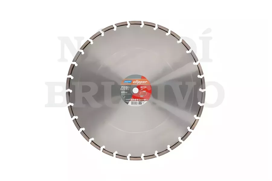 Diamantový kotouč 600x25,4 PRO BETON SOFT na zralý beton, armovaný beton, tvrdý materiál, stavební materiál Norton Clipper