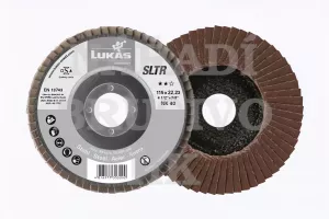 Lamelový brusný kotouč 150x22,23 NK 120 SLTR talířový