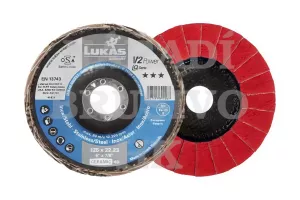 Lamelový brusný kotouč 178 x 22,23 P 60 V2 POWER HEAVY DUTY na nerez, ocel, hliník, litinu, titan, plast, dřevo