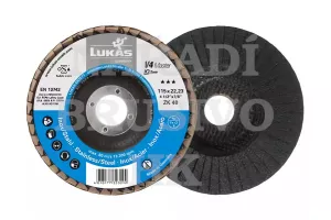 Lamelový kotouč 125x22,23 P 40 V4 MASTER INOX talířový