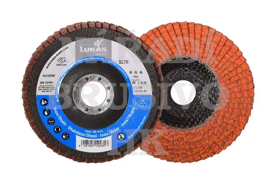 Lamelový kotouč 178x22,23 P 40 SLTR CERAMICAD INOX talířový Lukas
