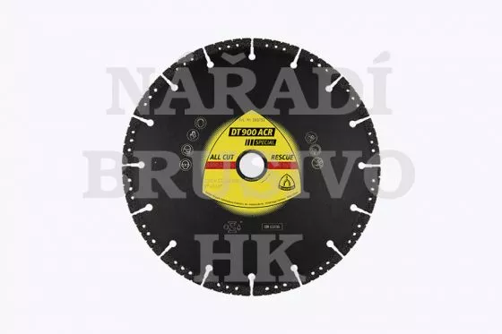 Diamantový kotouč 400x20 DT900ACR Special na beton, stavební materiály, sklo, dřevo, plast, gumu Klingspor