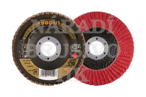 Lamelový kotouč 125x22,23 P 40 JUMBO SPEED G TOPline talířový na nerez, ocel
