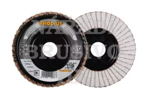 Lamelový kotouč 125x22,23 P 60 LGA ALU TOPline talířový na hliník, neželezné kovy