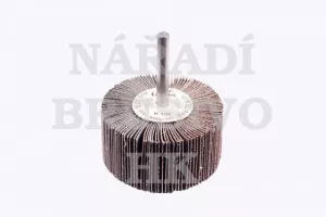 Lamelový stopkový brusný kotouč 25x5-3 SFL NK 180 na ocel, litinu, plast, dřevo, pryž Lukas